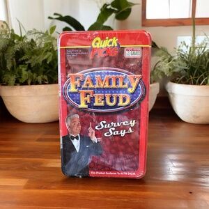 Family Feud Quick Picks Travel Board Game